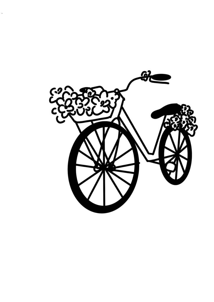 Amsterdam bicycles tattoo design